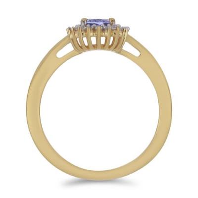 BUY 925 SILEVR NATURAL TANZANITE GEMSTONE RING